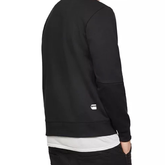 #100 Brand New Black Sweatshirt with Colorful RAW Letters - Picture 5 of 9